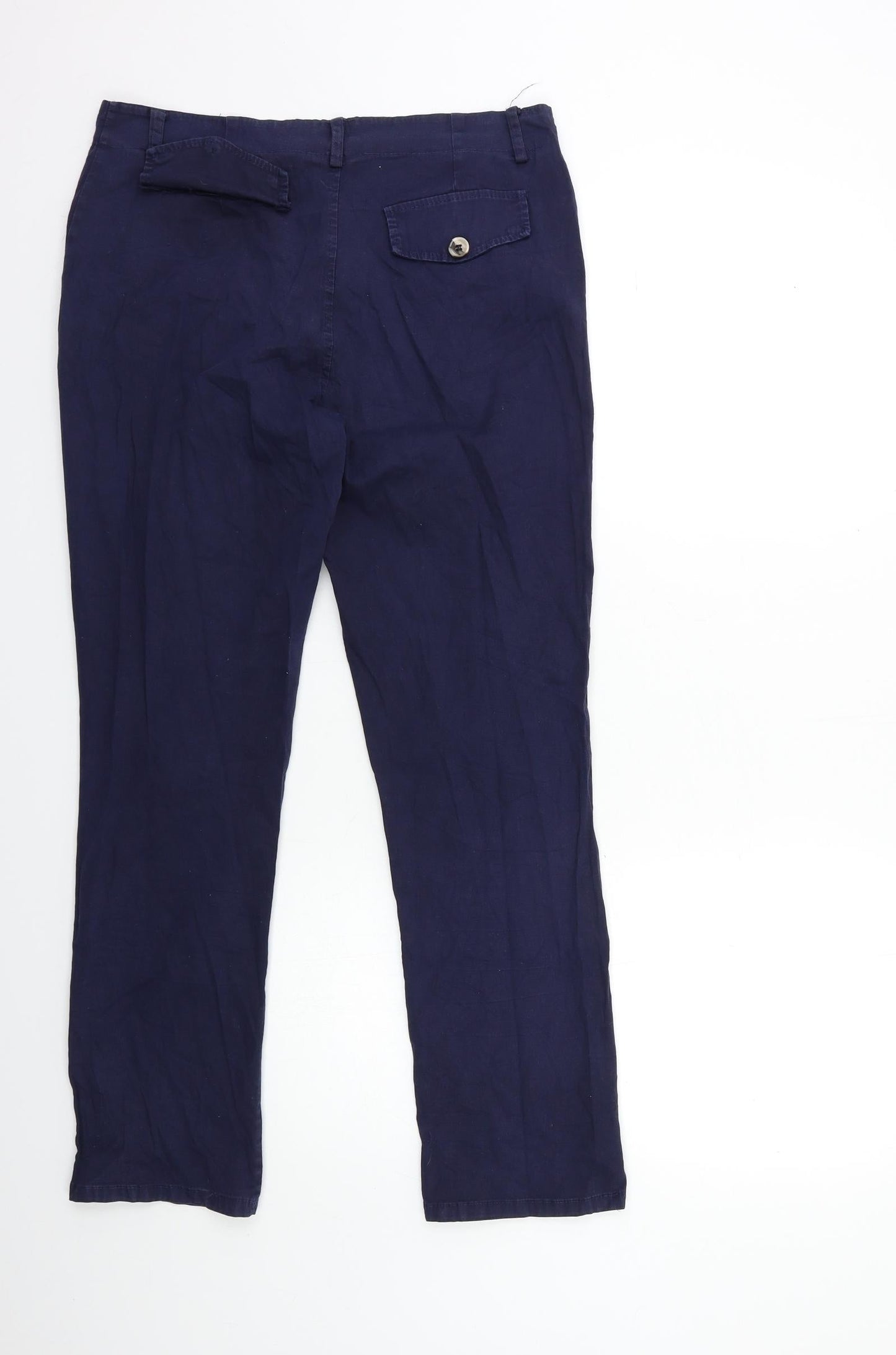 Preworn Womens Blue   Trousers  Size 30 in L28 in