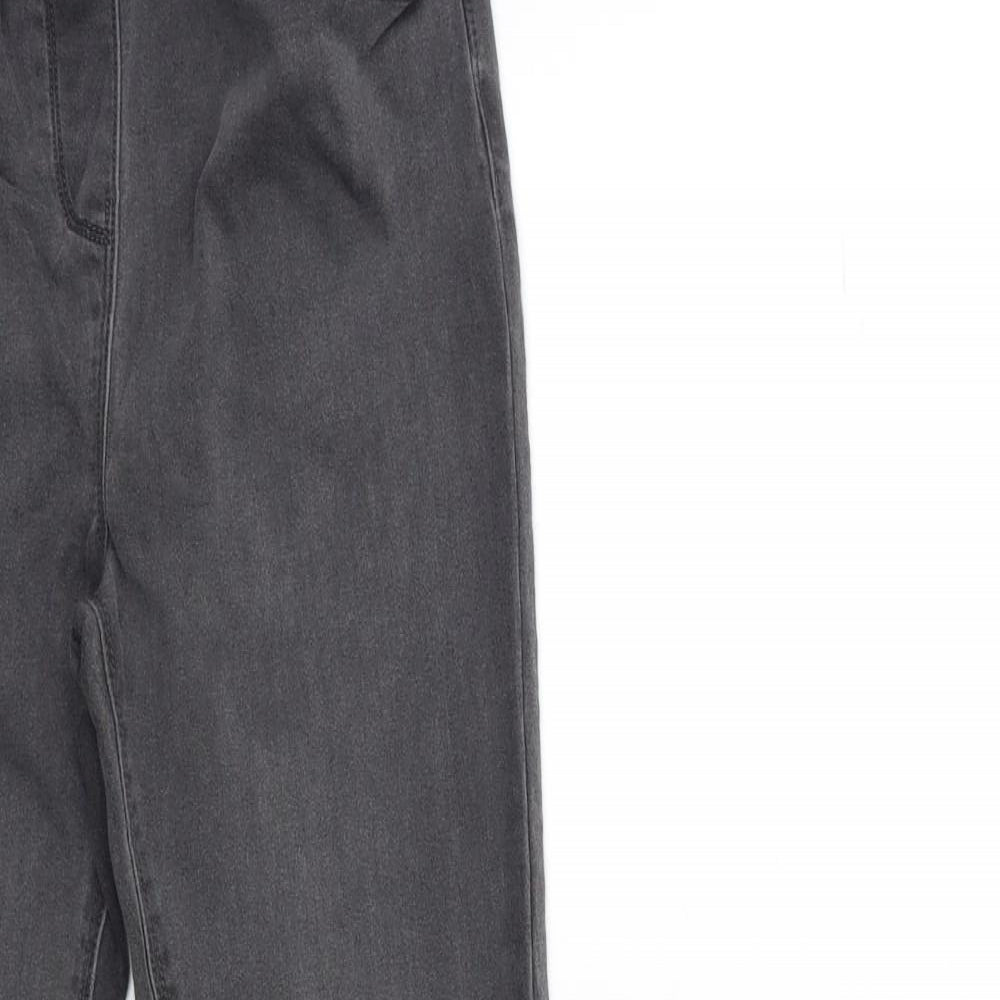 Preworn Womens Grey  Denim Jegging Jeans Size 23 in L23 in
