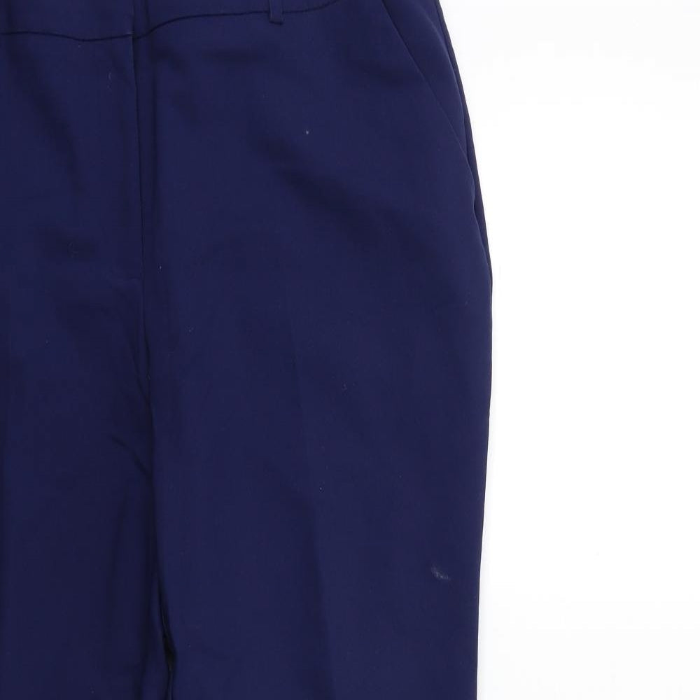 Savoir Womens Blue   Trousers  Size 14 L25 in