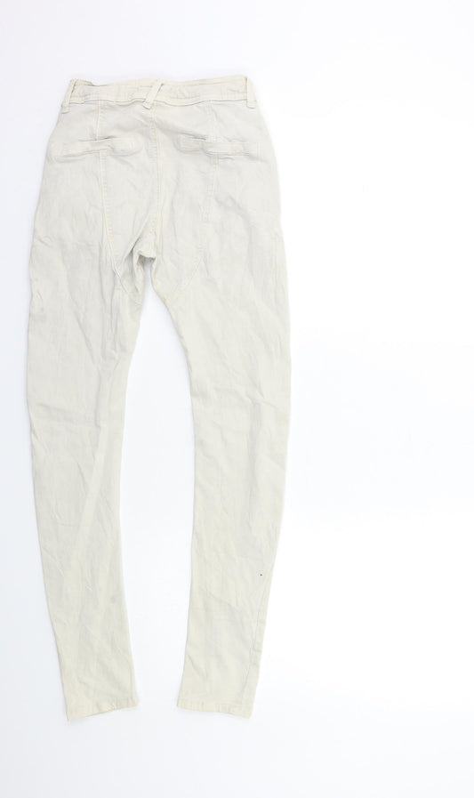 Preworn Womens Grey  Denim Skinny Jeans Size XS L27 in