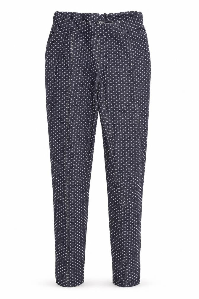 Preworn Womens Black Polka Dot  Jegging Trousers Size 26 in L27 in
