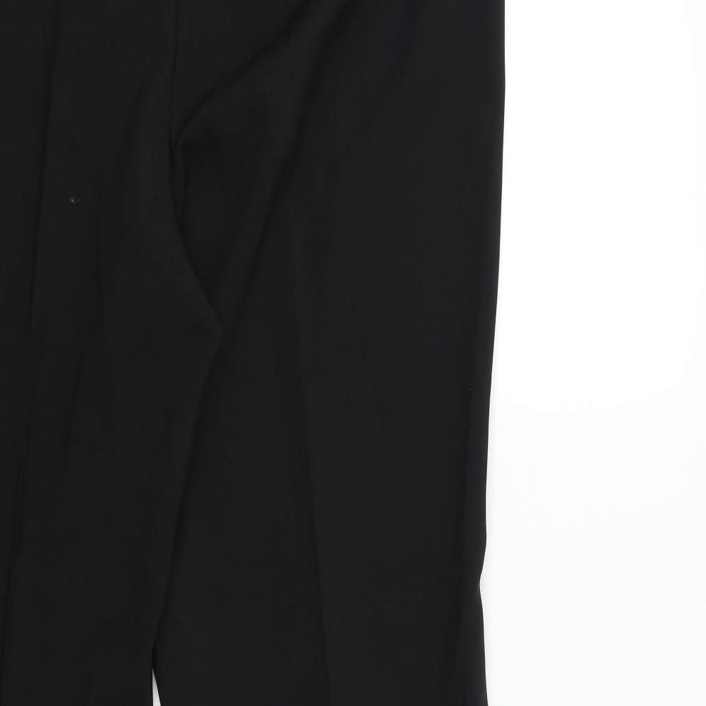 Evans Womens Black   Trousers  Size 20 L31 in