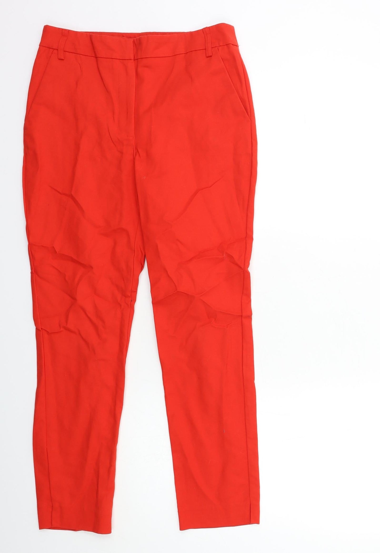 Nutmeg Womens Red   Trousers  Size 8 L28 in