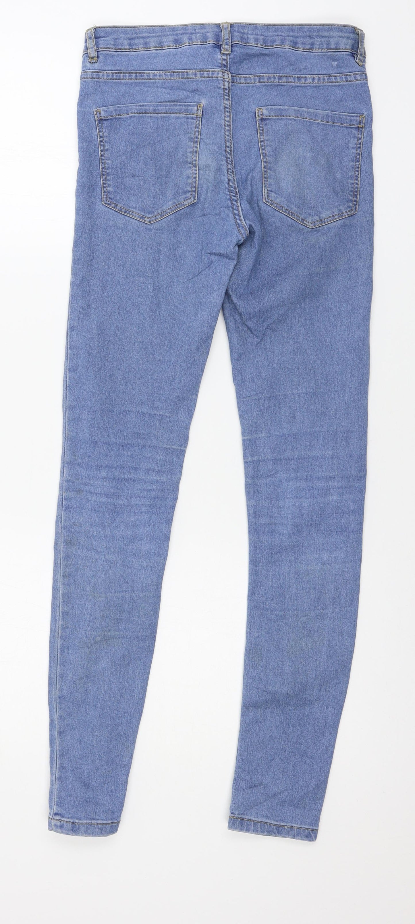 Sinsay Womens Blue  Denim Skinny Jeans Size 8 L28 in