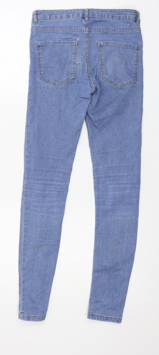 Sinsay Womens Blue  Denim Skinny Jeans Size 8 L28 in