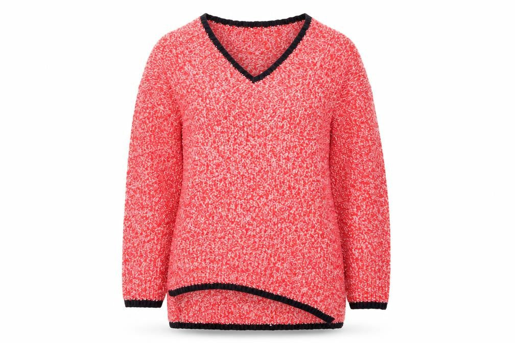 M&S Womens Red   Pullover Jumper Size S