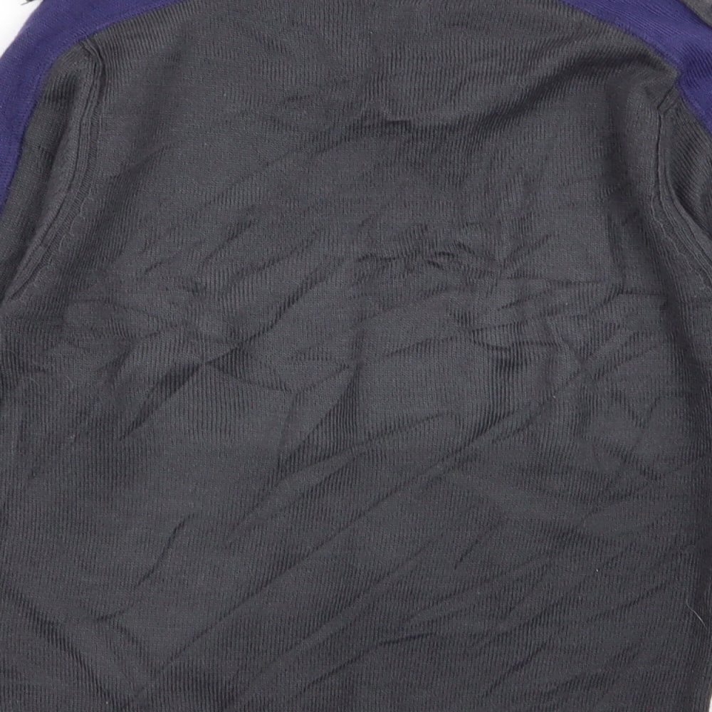 F&F Boys Multicoloured Striped  Pullover Jumper Size 6-7 Years
