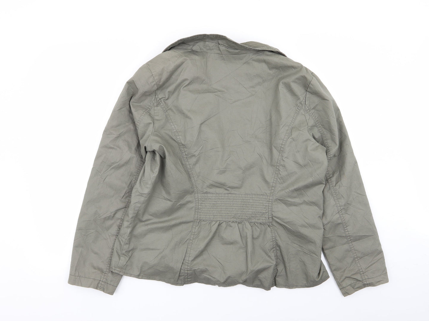 Debenhams Womens Green   Jacket Blazer Size 16