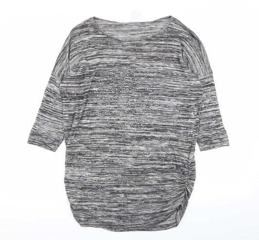items Womens Grey   Basic T-Shirt Size M