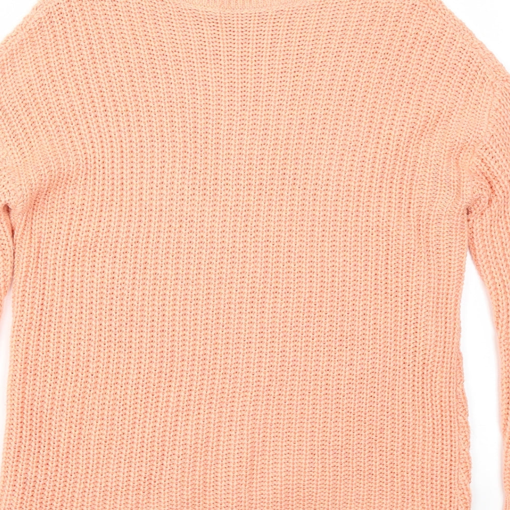 George Womens Orange   Pullover Jumper Size 10
