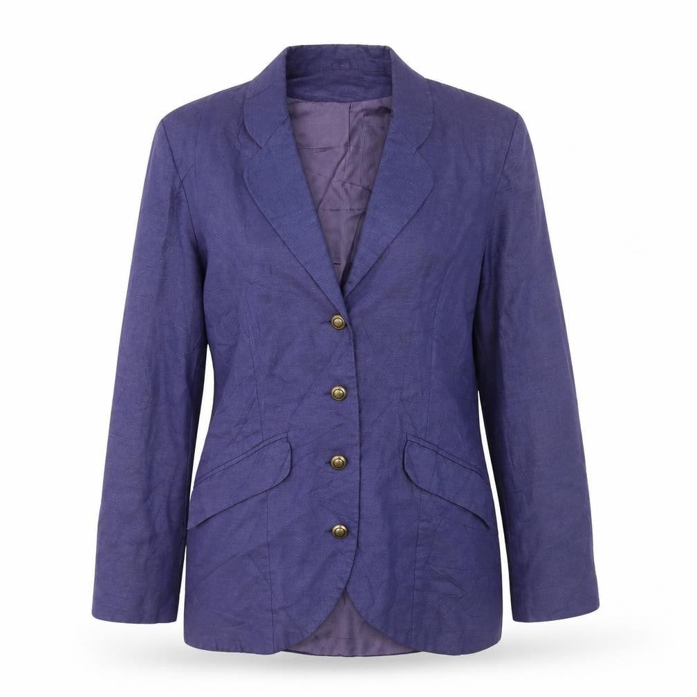 JELLY Womens Blue   Jacket Blazer Size 10