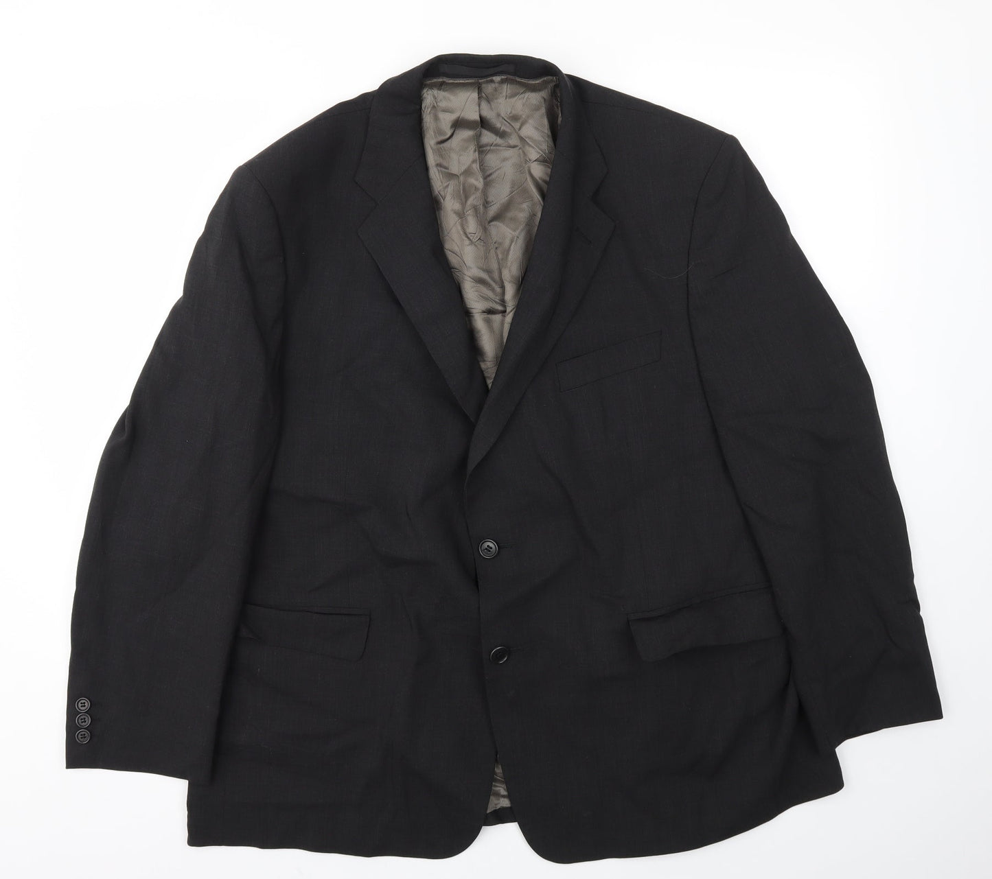 M&S Mens Grey Paisley  Jacket Blazer Size 46