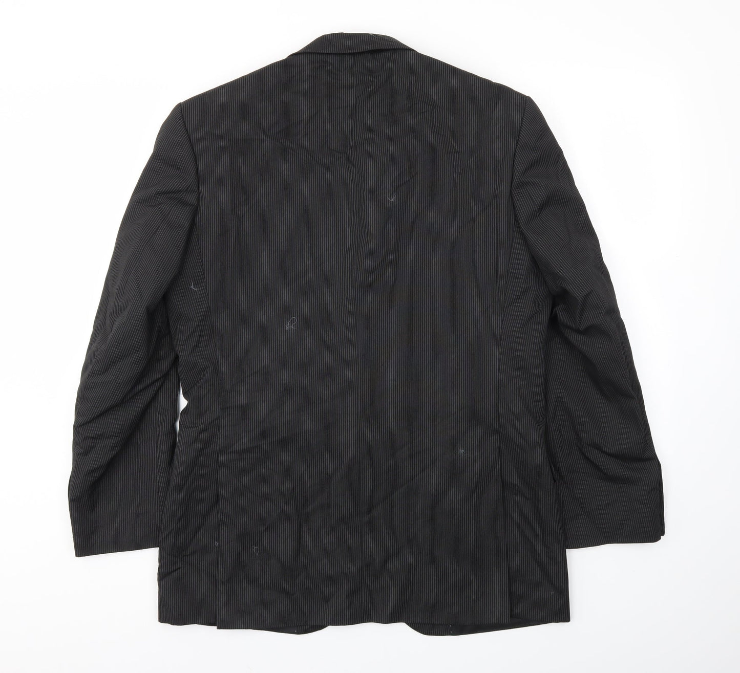 Preworn Mens Black   Jacket Blazer Size 40
