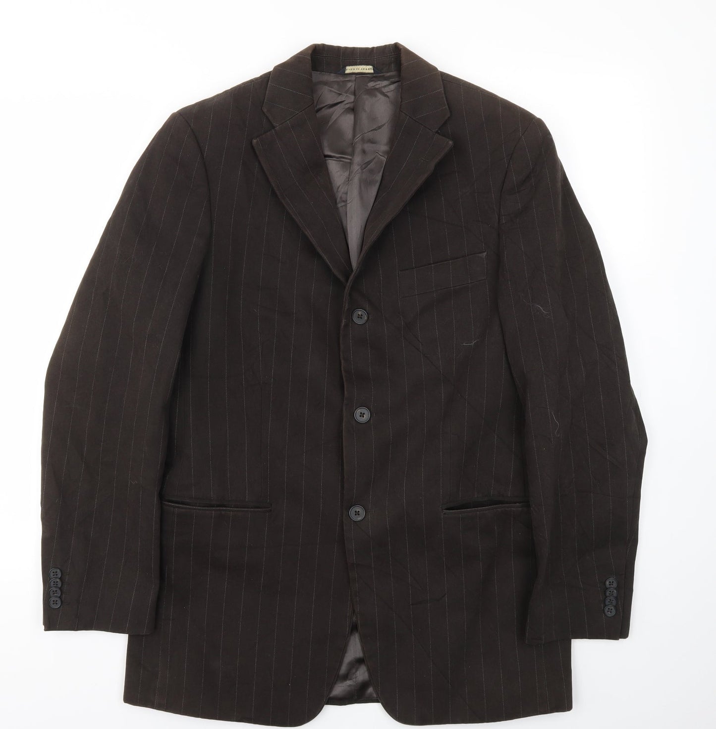 Preworn Mens Brown   Tuxedo Blazer Size 40