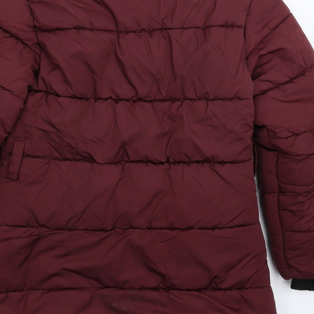 JingPintz Girls Brown   Puffer Jacket Coat Size XL