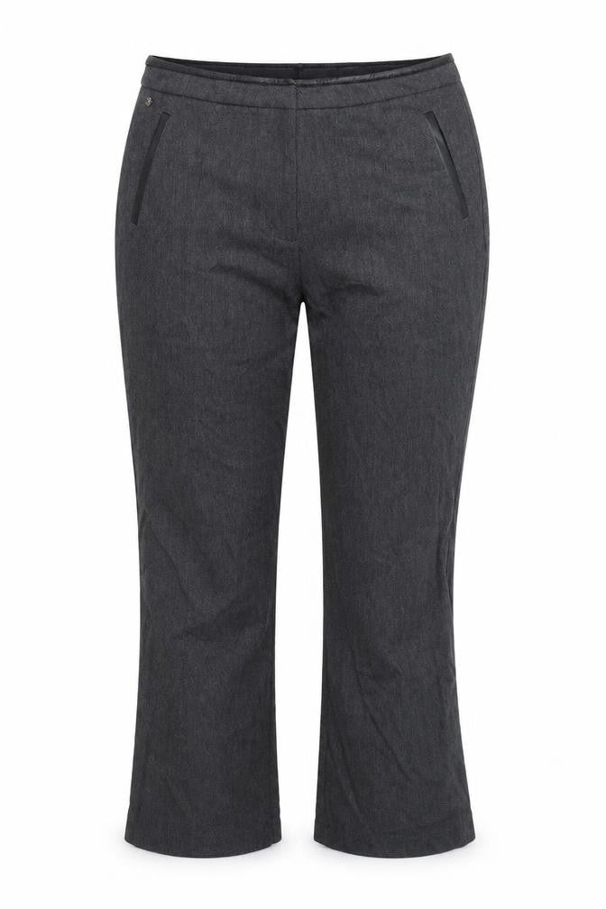 Per Una Womens Grey   Trousers  Size 12 L28 in