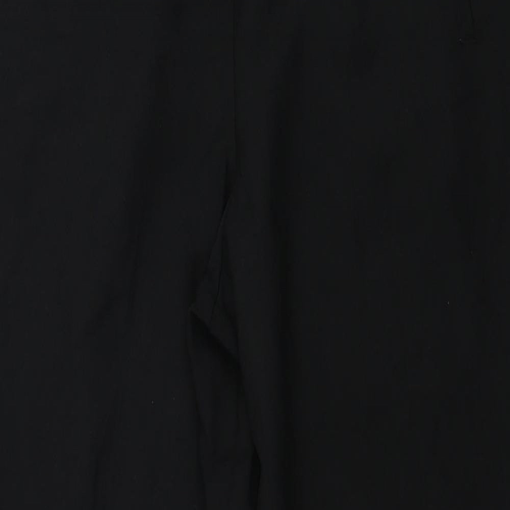 LUCIA Womens Black   Trousers  Size 12 L26 in