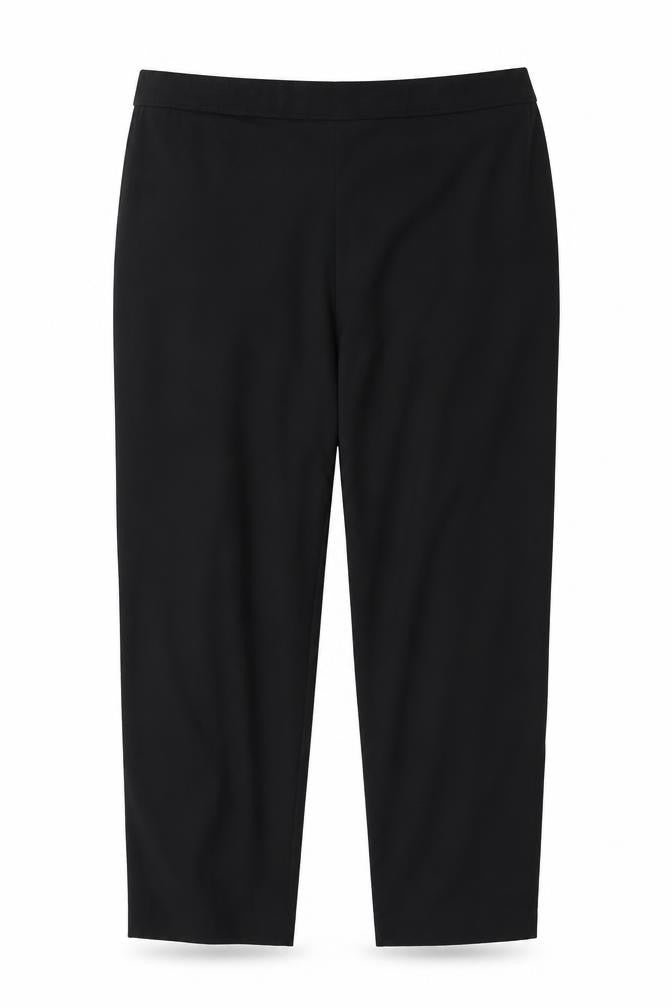 Preworn  Womens Black Paisley  Trousers  Size 36 in L25 in