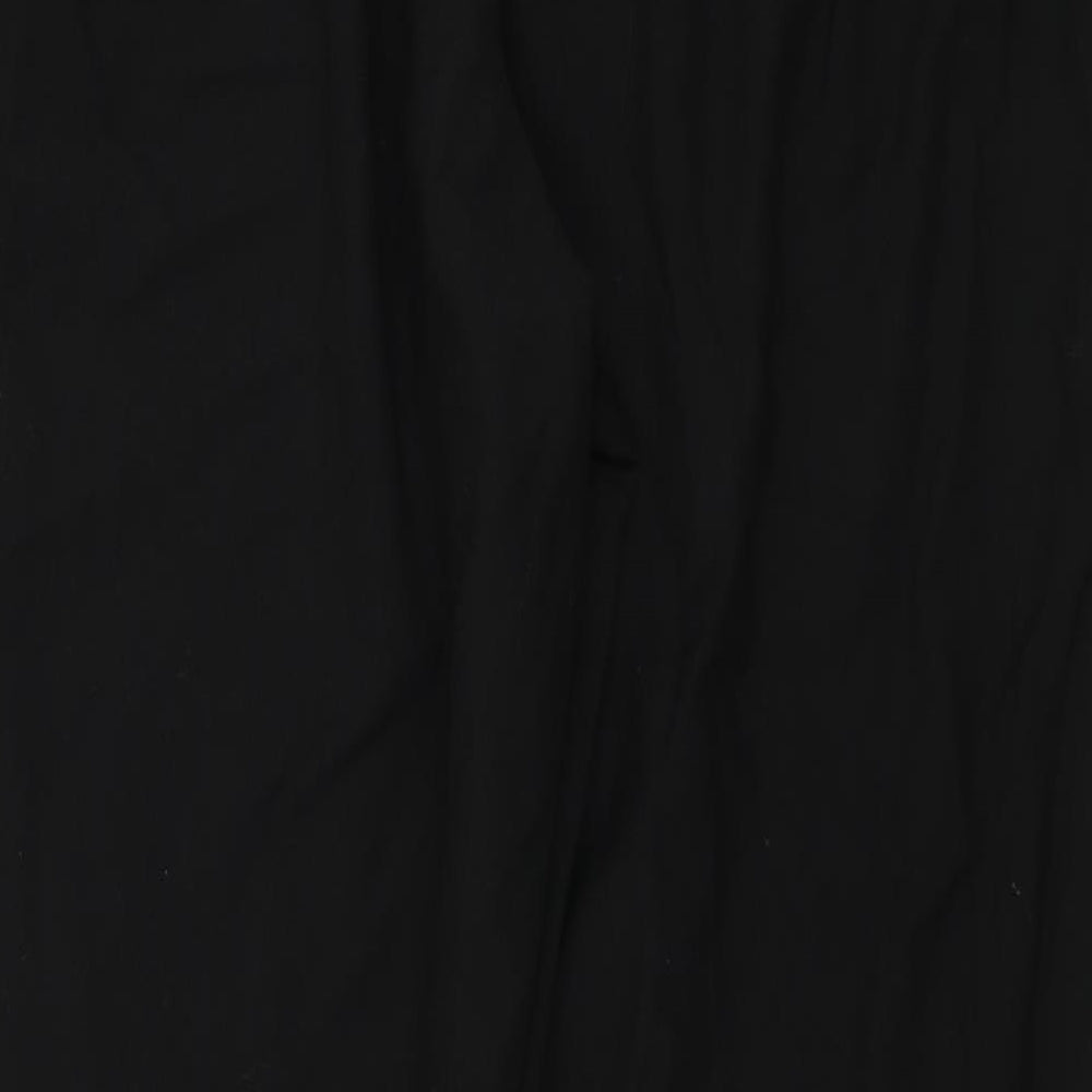 Preworn  Womens Black Paisley  Trousers  Size 36 in L25 in