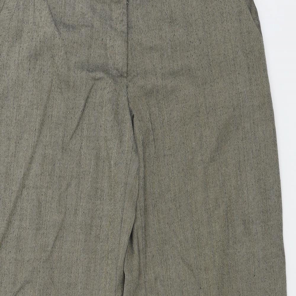 F&F  Womens Beige   Trousers  Size 8 L26 in