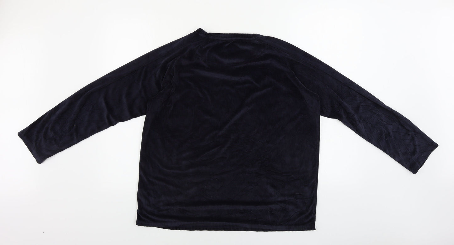 love to lounge       Womens Blue   Pullover Jumper Size 14