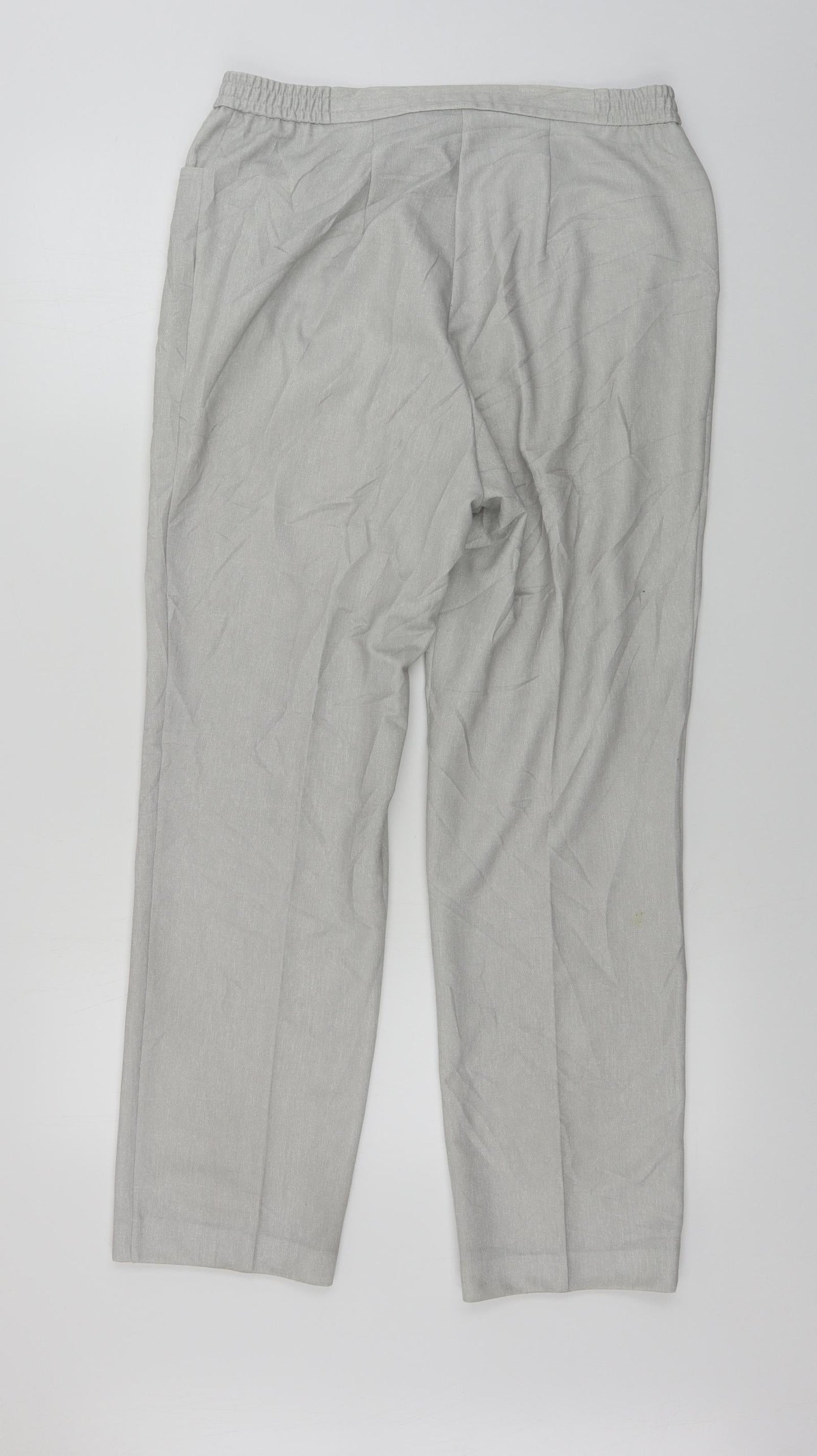Finnkarelia  Womens Grey   Trousers  Size 12 L26 in