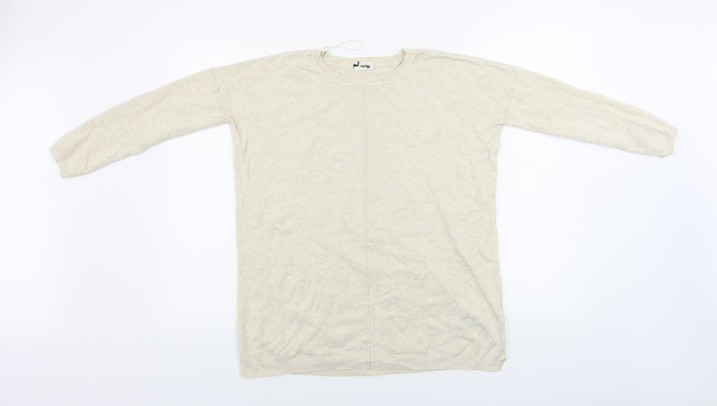 Tezenis  Womens Beige   Pullover Jumper Size S