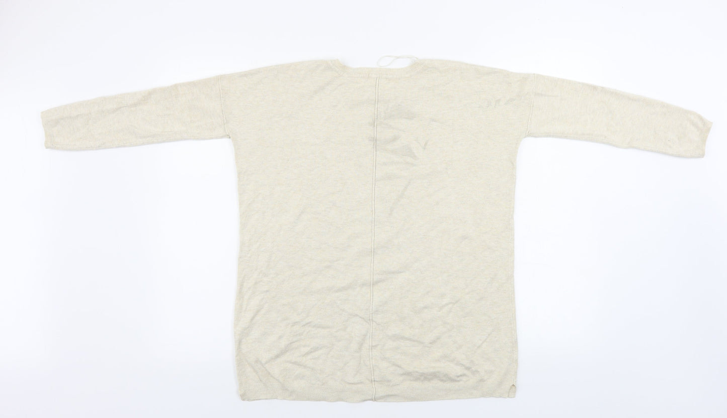 Tezenis  Womens Beige   Pullover Jumper Size S