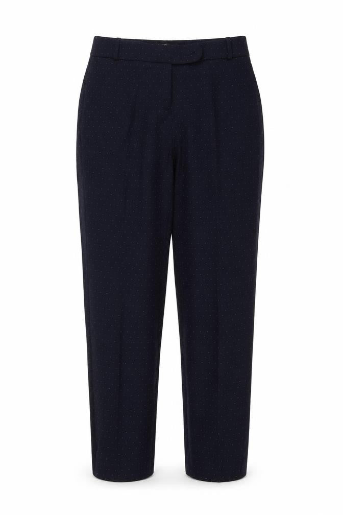 NEXT  Womens Blue Polka Dot  Trousers  Size 8 L24 in