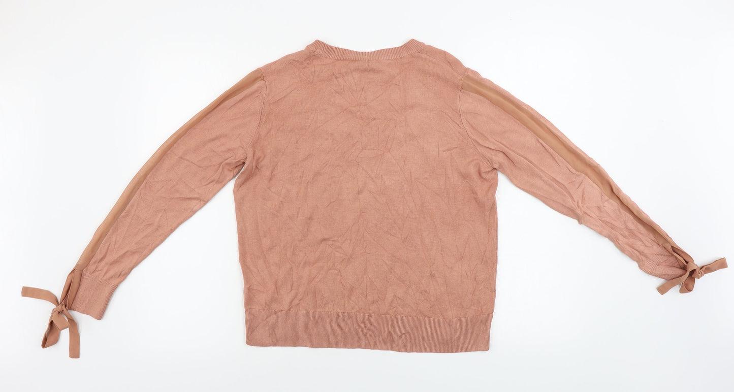 Marks and Spencer  Womens Orange   Pullover Jumper Size 12