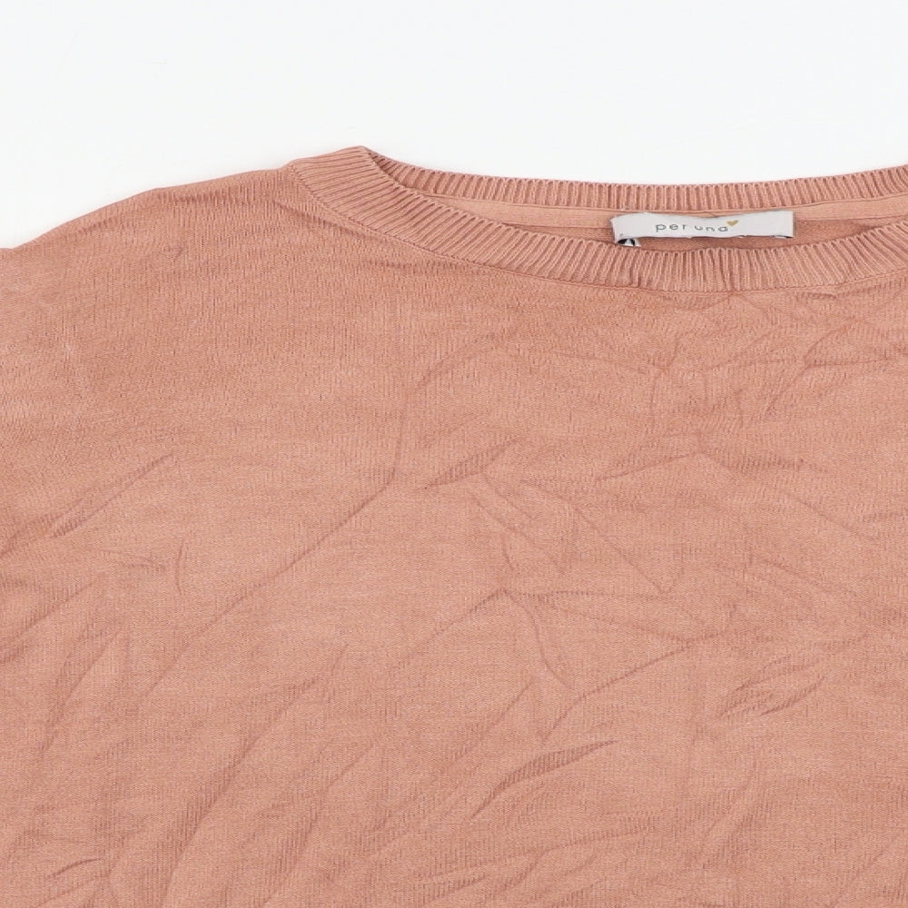 Marks and Spencer  Womens Orange   Pullover Jumper Size 12