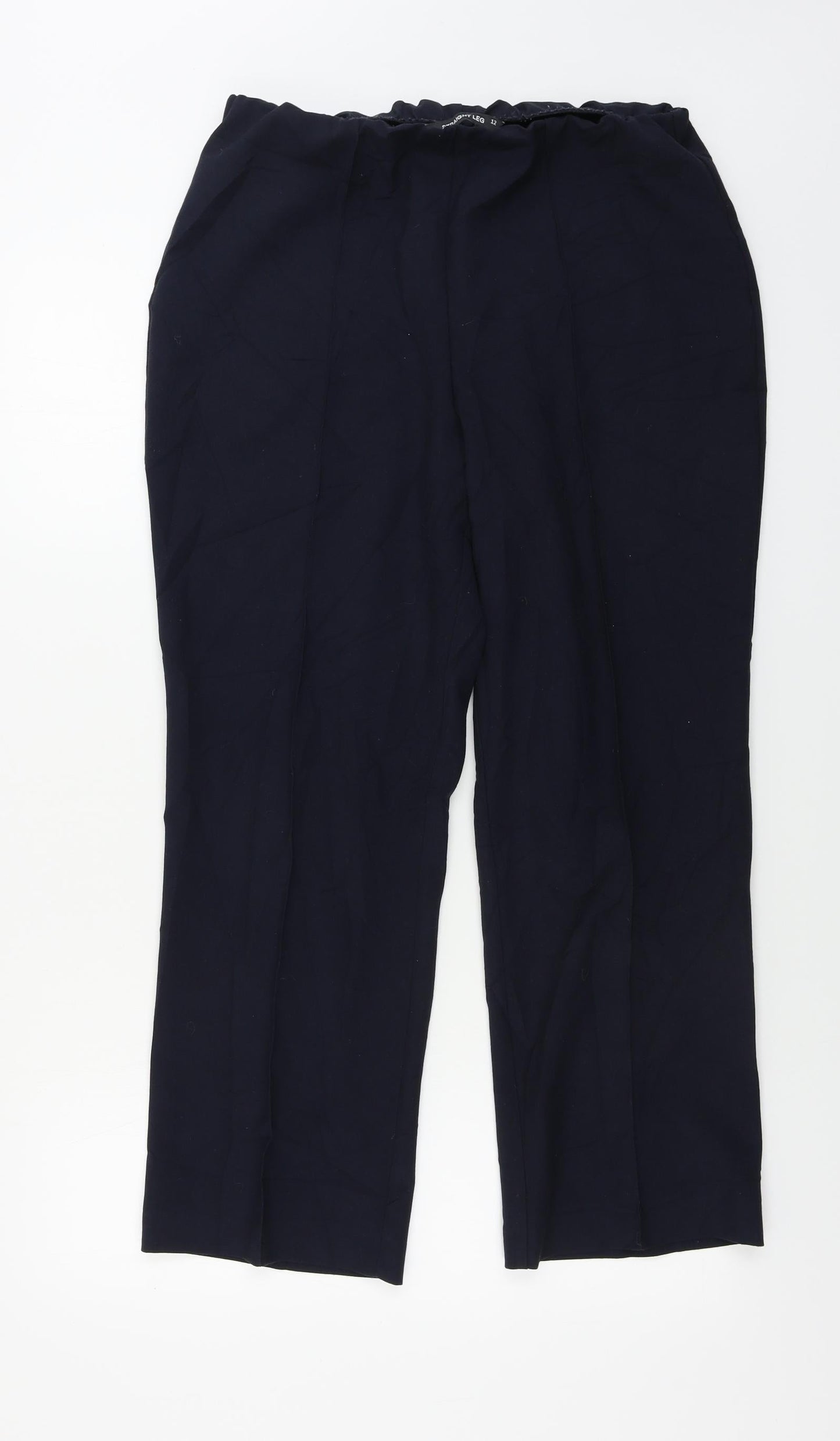 Preworn  Womens Blue   Trousers  Size 12 L26 in