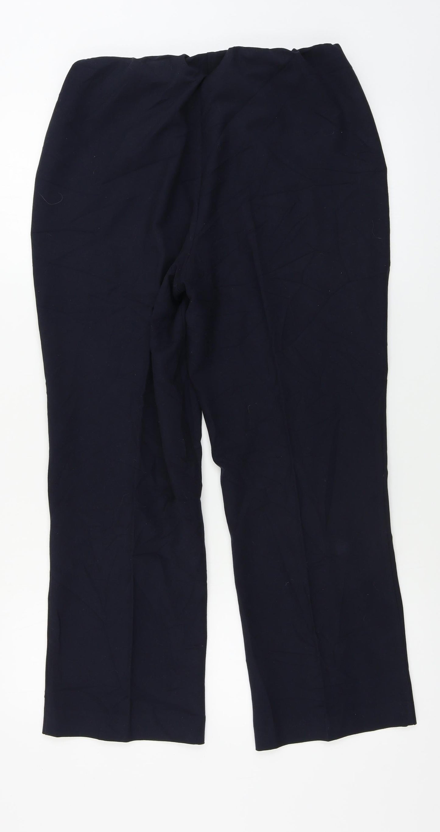 Preworn  Womens Blue   Trousers  Size 12 L26 in