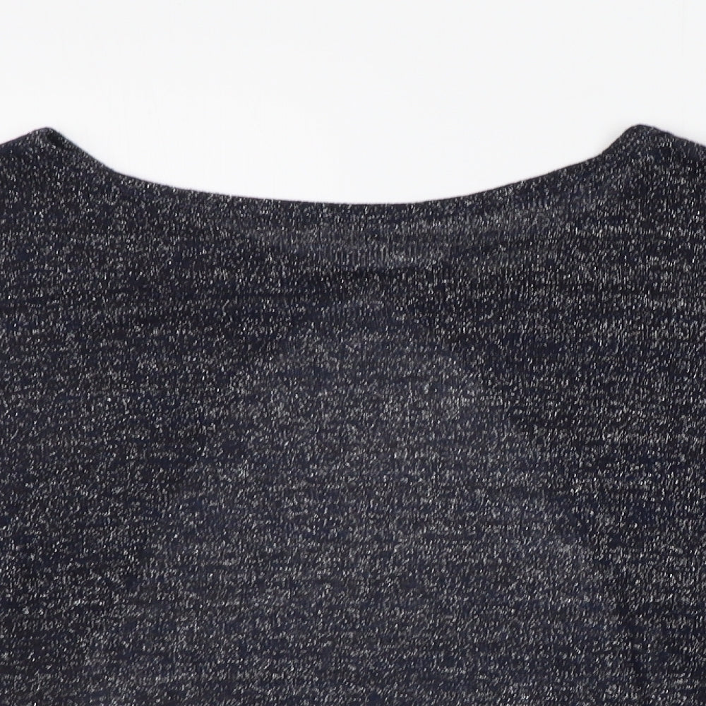 River Island Womens Blue   Basic T-Shirt Size 8