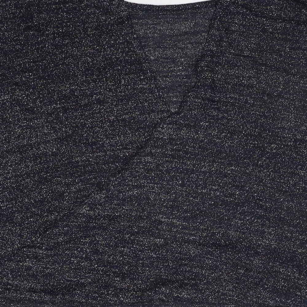 River Island Womens Blue   Basic T-Shirt Size 8