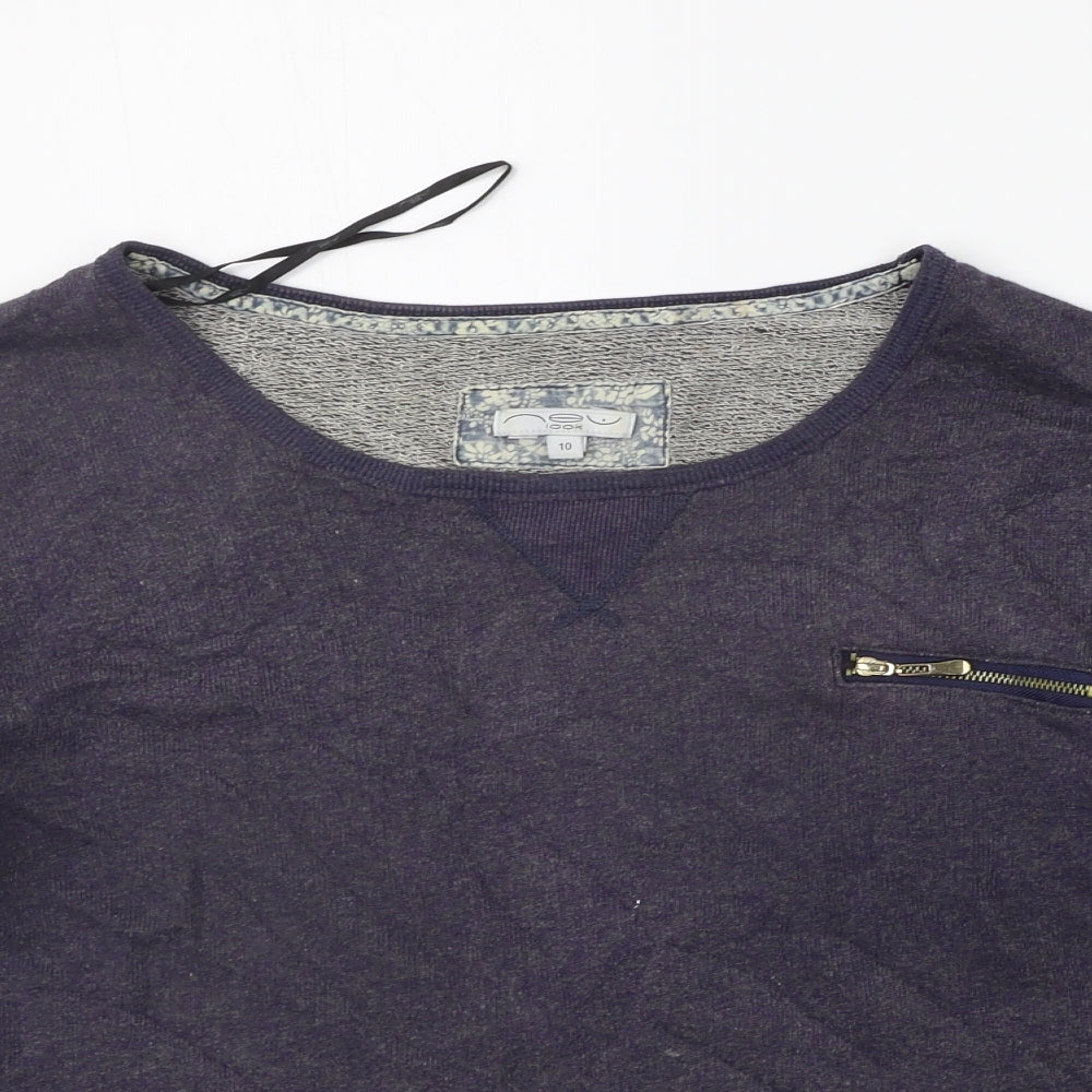 New Look Womens Grey   Pullover Jumper Size 10