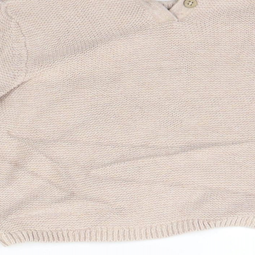 NEXT Girls Beige   Pullover Jumper Size 12-18 Months