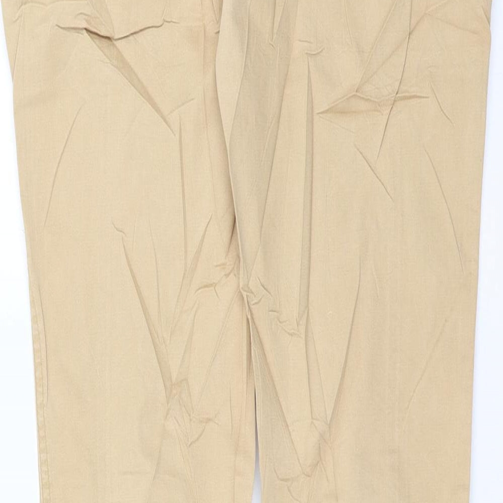 Miso Womens Beige   Trousers  Size 8 L30 in
