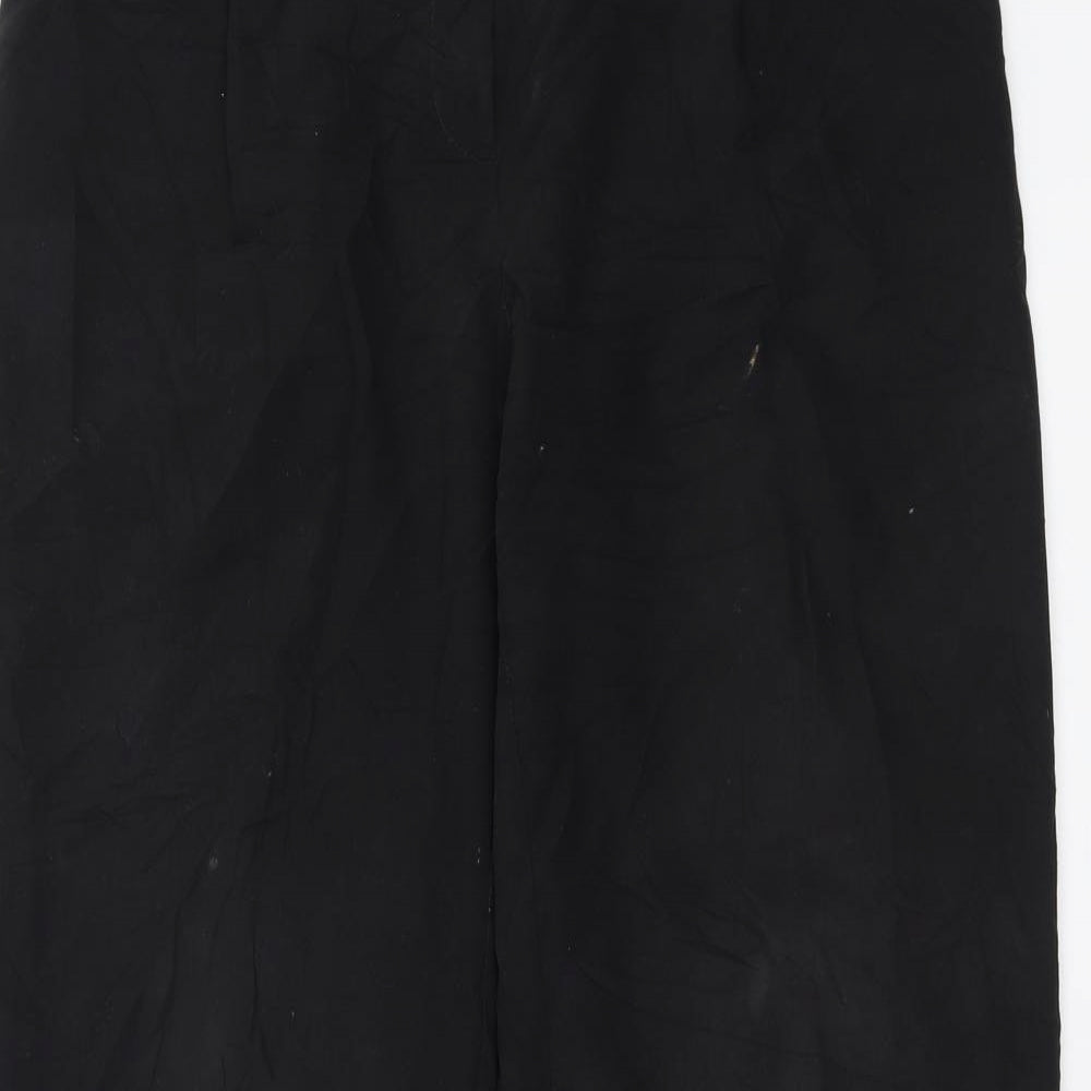 NEXT Womens Black   Trousers  Size 10 L30 in