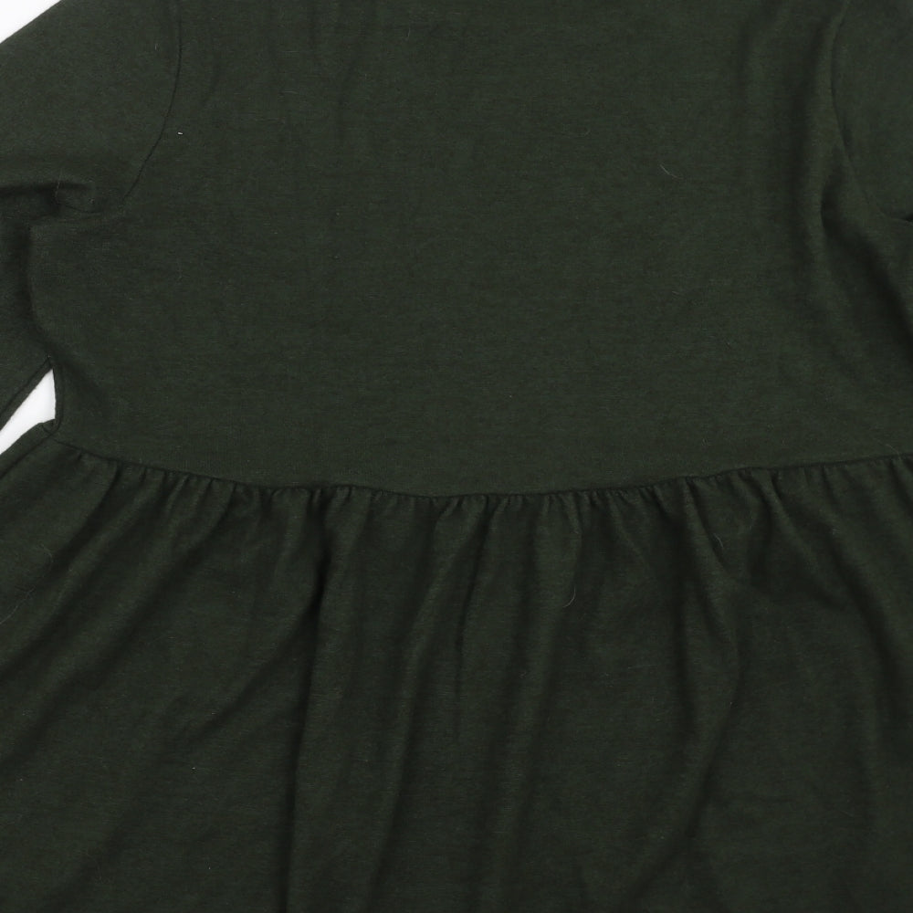 Dorothy Perkins Womens Green  Knit Pullover Jumper Size 14