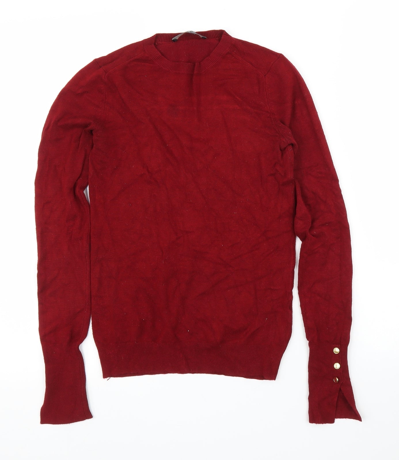 Zara Womens Purple   Pullover Jumper Size S