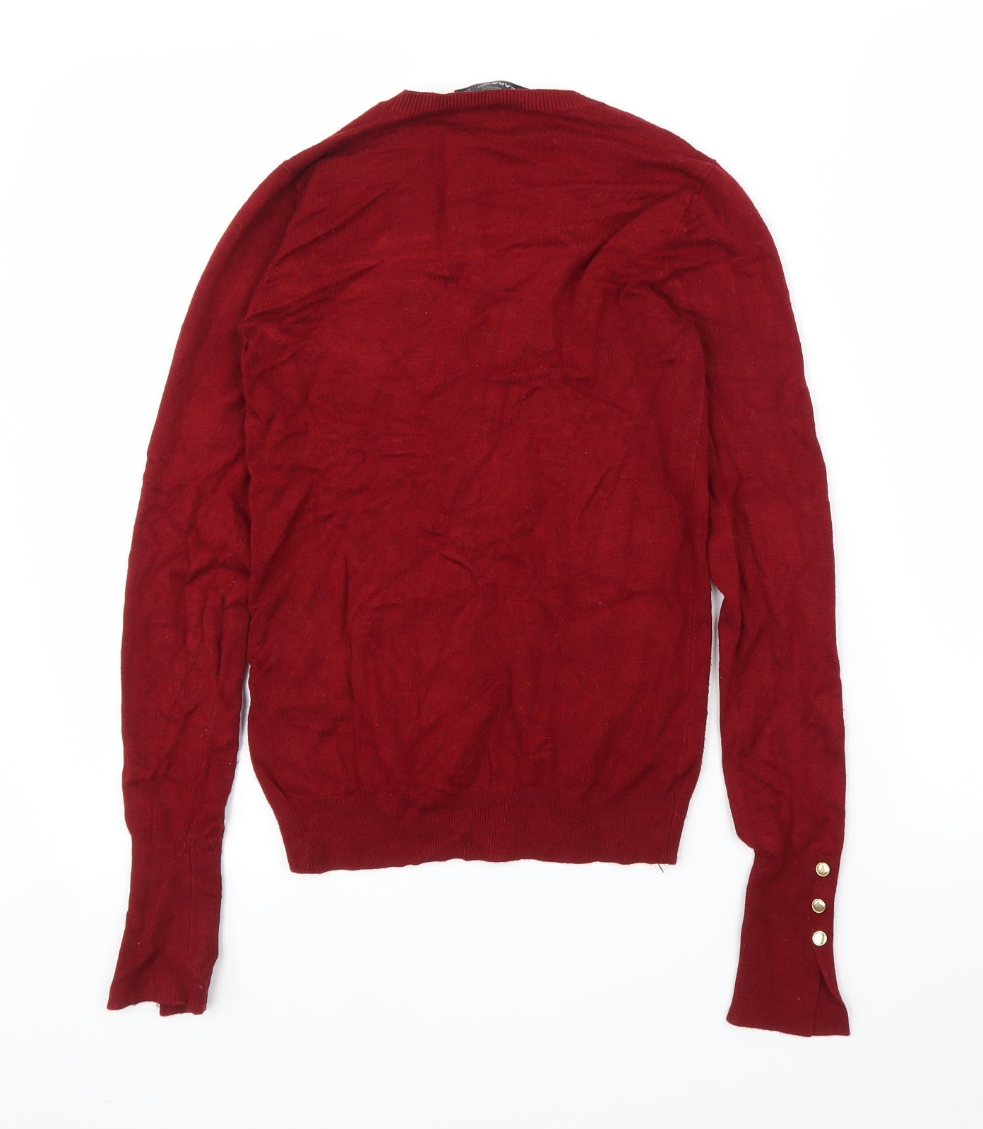 Zara Womens Purple   Pullover Jumper Size S
