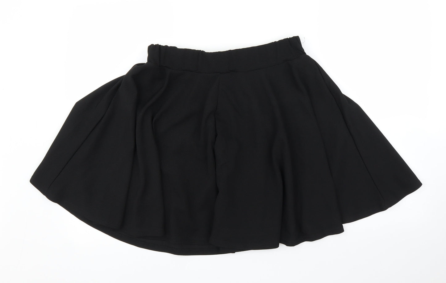Preworn Womens Black   A-Line Skirt Size L