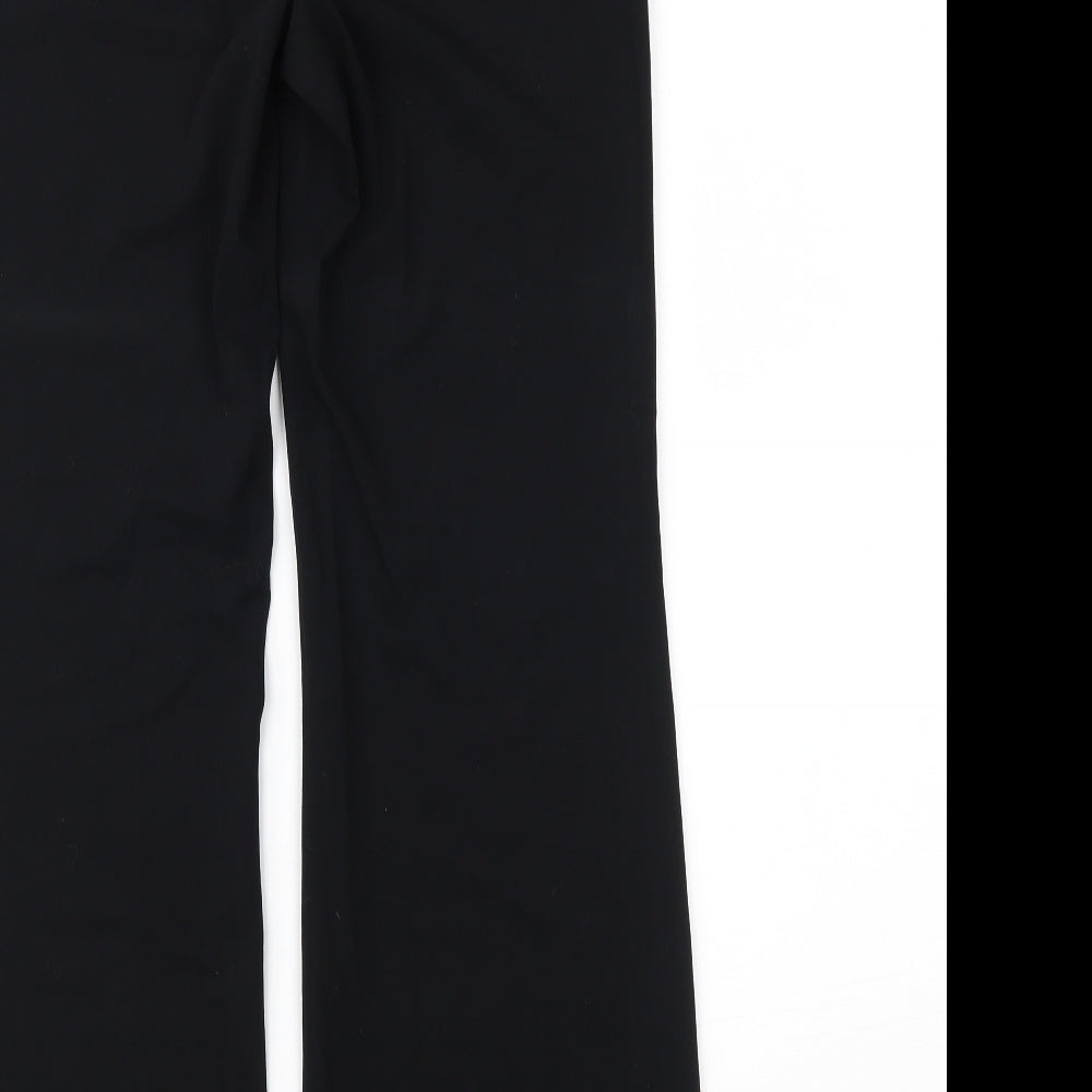 NEXT Womens Black   Trousers  Size 8 L30 in
