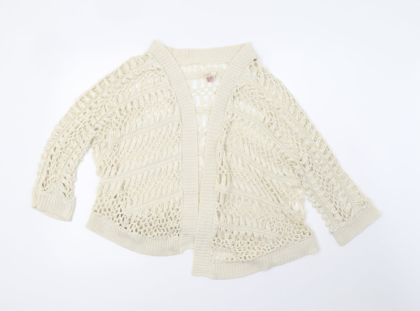 Matalan Womens White   Cardigan Jumper Size M