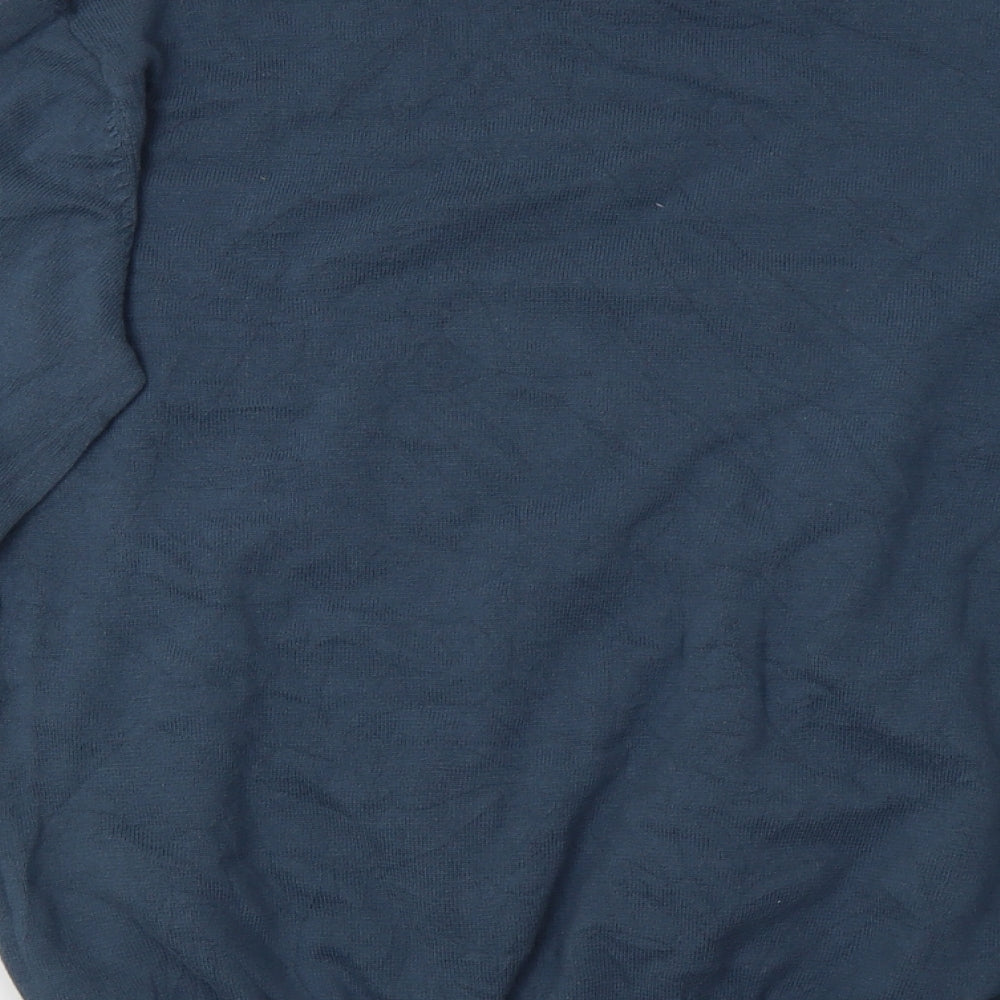 Brooker Mens Blue Geometric  Pullover Sweatshirt Size M