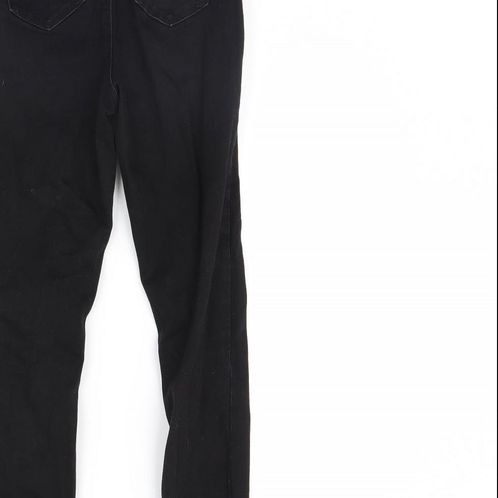 Denim & Co. Womens Black  Denim Skinny Jeans Size 8 L29 in