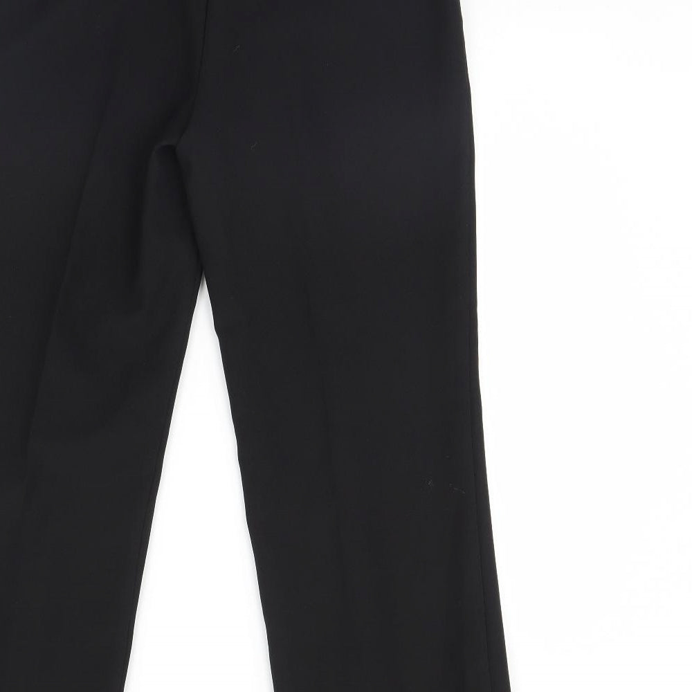 Peacocks Womens Black   Dress Pants Trousers Size 10 L30 in