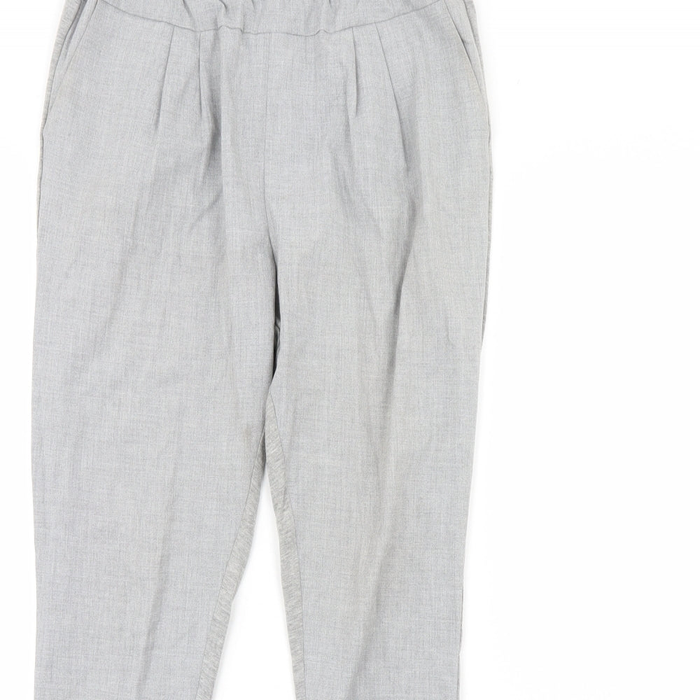 Kaffe Womens Grey   Capri Leggings Size 8 L28 in