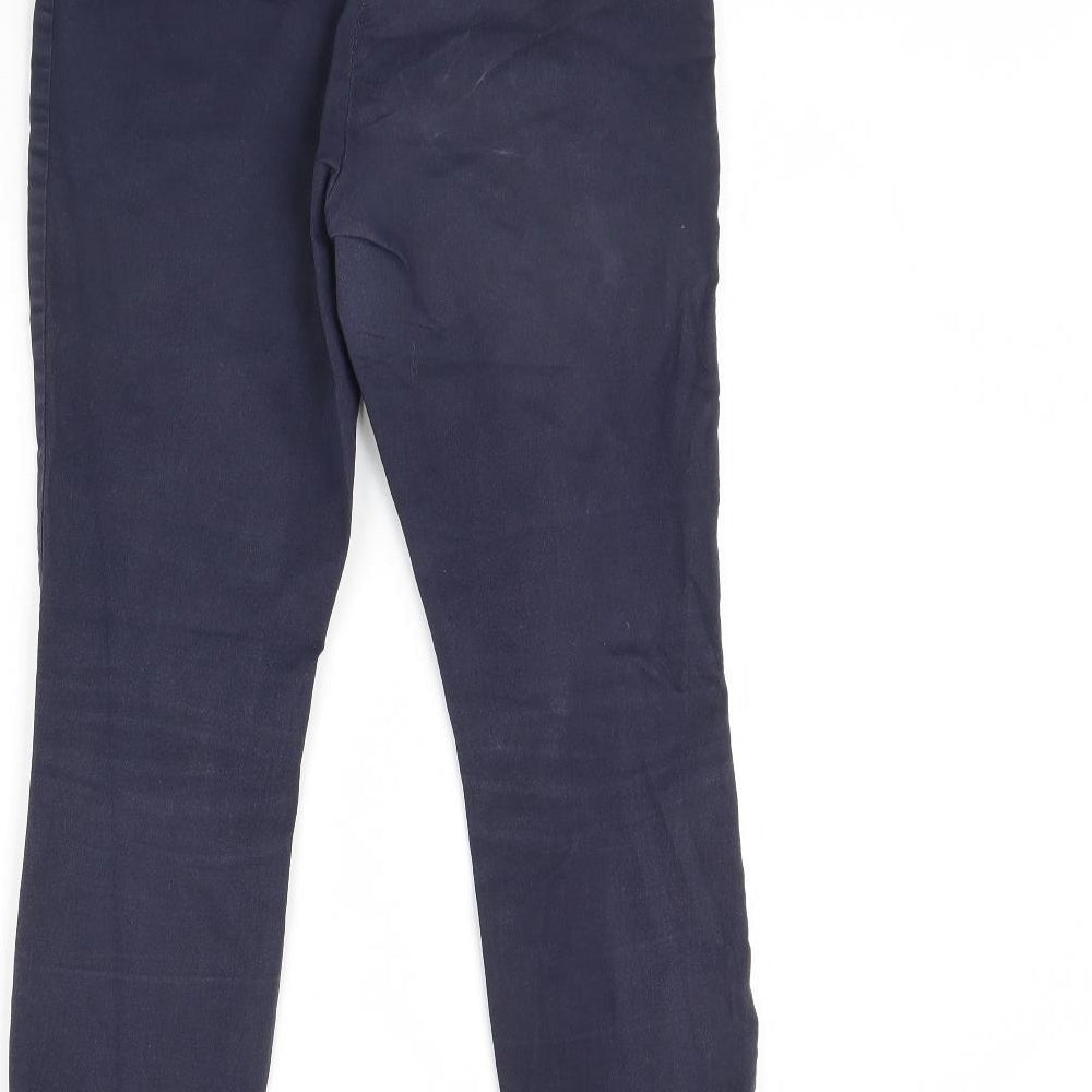 H&M Womens Blue  Denim Skinny Jeans Size 12 L30 in